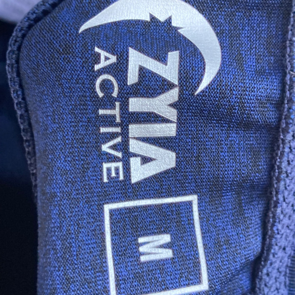 Price drop! Zyia cozy, cute, comfy Navy Drawstring Joggers Sz. M - Picture 2 of 4